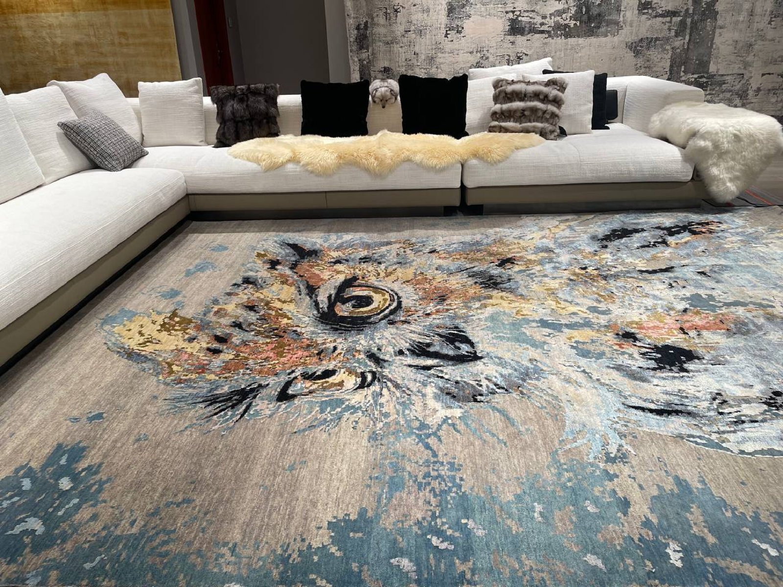 Thảm Dệt Từ Sợi Thiên Nhiên Thủ Công - Ảnh 4