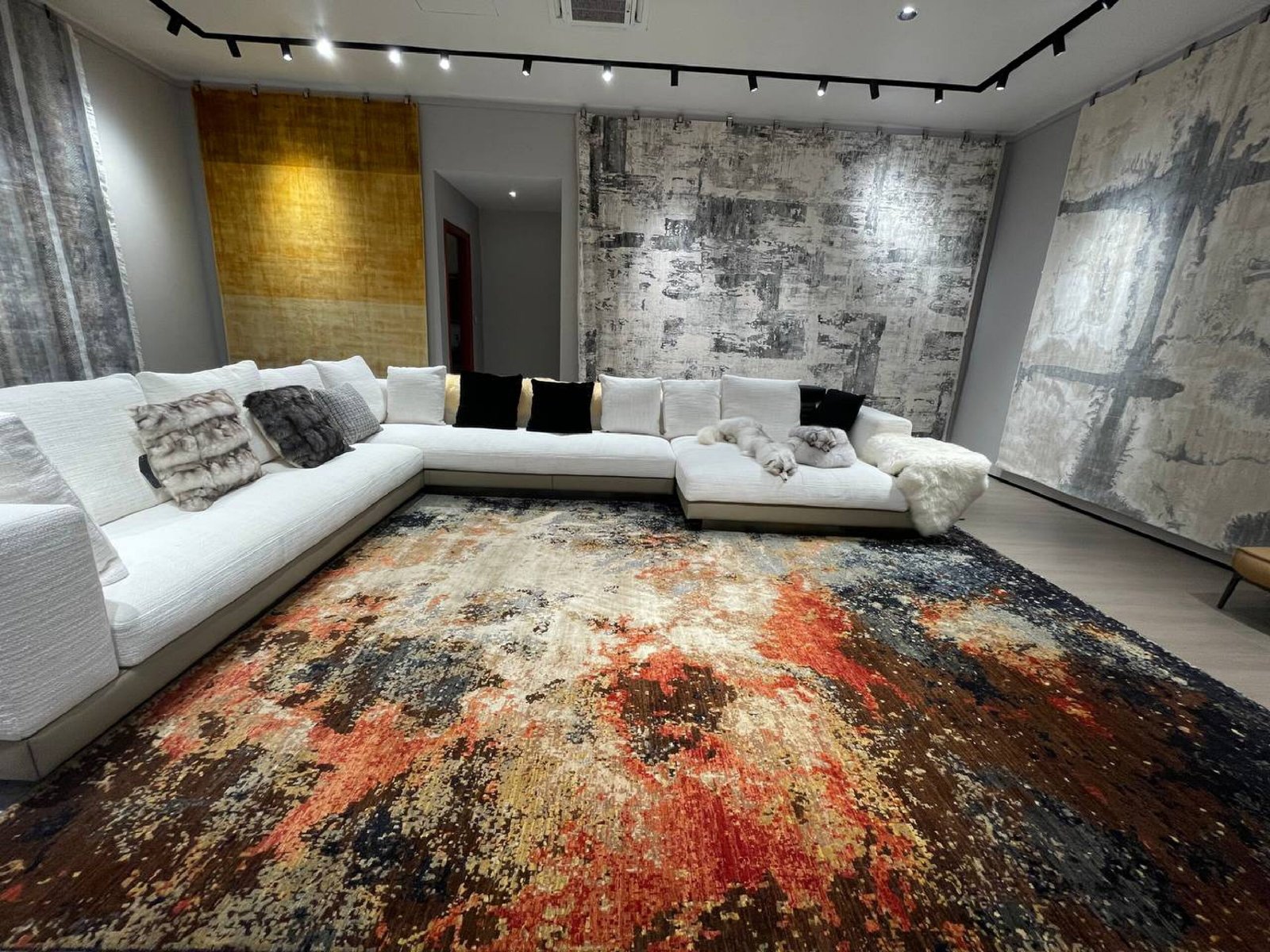 Thảm Dệt Từ Sợi Thiên Nhiên Thủ Công - Ảnh 2