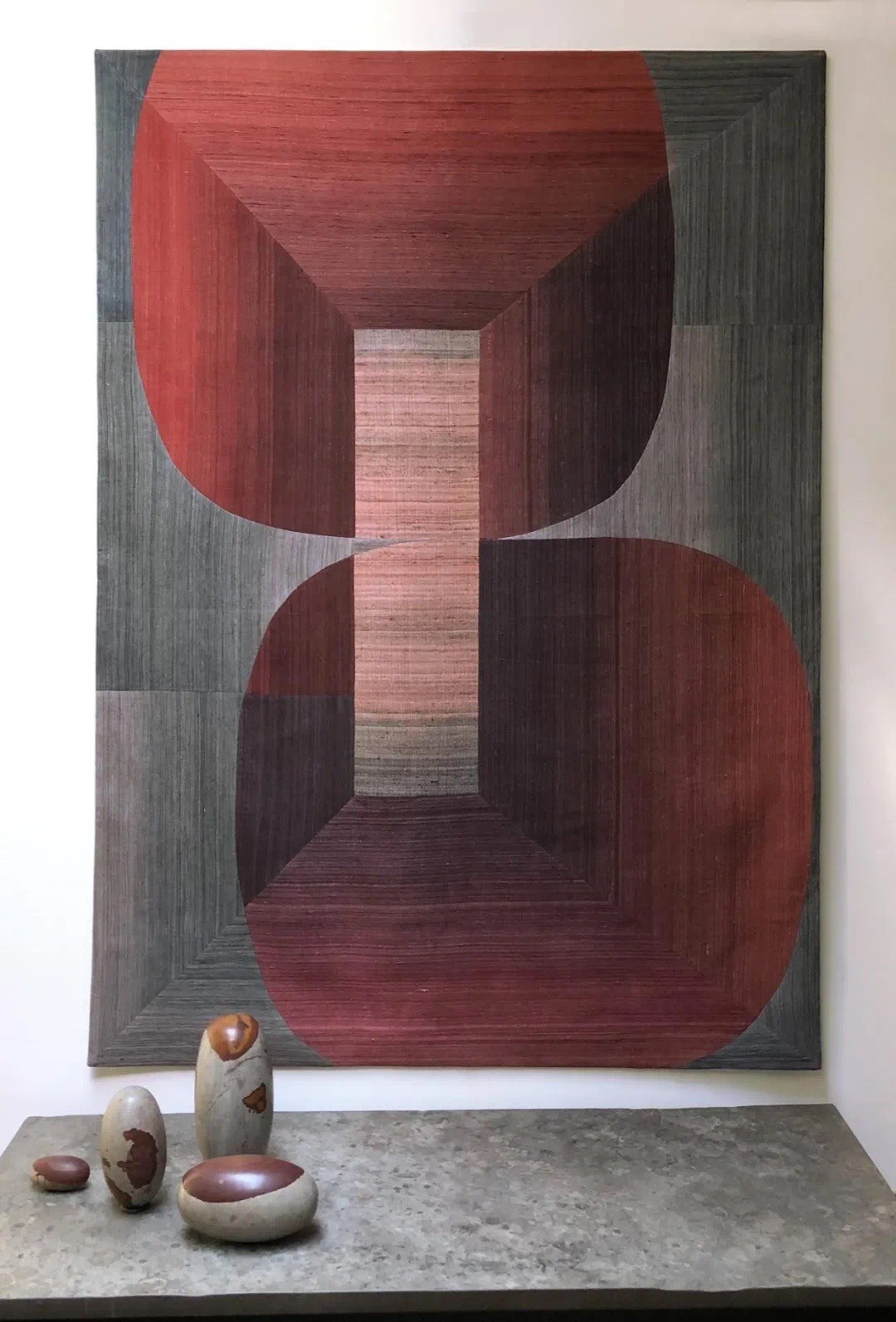 Thảm Dệt Từ Sợi Acrylic Thủ Công - Ảnh 2